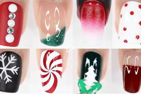 9 CHRISTMAS NAIL DESIGN FAILS | Christmas nail art designs 2021 compilation