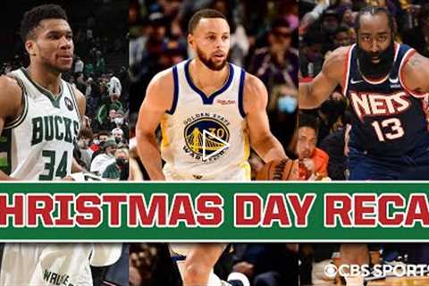 NBA Christmas Day Recap: Bucks Comeback Win, Warriors Best Record in NBA, & Nets Big Performance