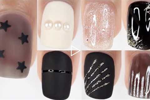 7 EASY NAIL IDEAS | easy last minute New Years eve 2022 nail art designs compilation