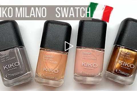 KIKO MILANO SMART POLISH 🇮🇹  [SWATCH & REVIEW]