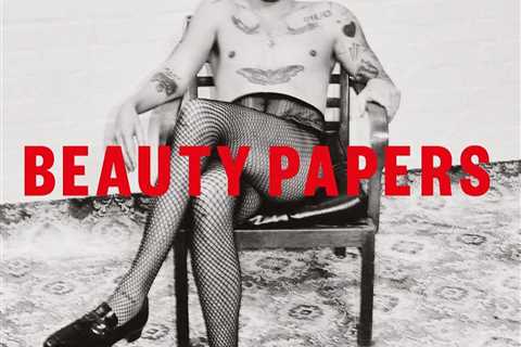 Harry Styles Rocks Fishnet Stockings In New ‘Beauty Papers’ Issue