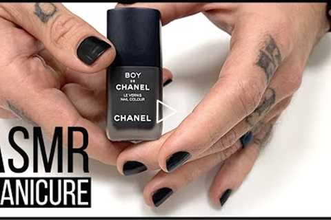 Manicure w/Boy de Chanel [WATCH ME WORK / ASMR]