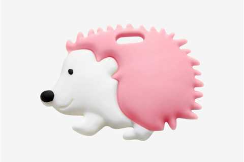 Pink Hedgehog Teether