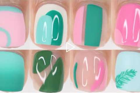 8 SUMMER NAIL IDEAS 2022 | summer nail art compilation summer nail polish colors 2022