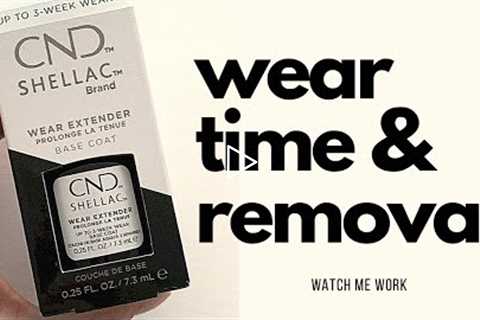 CND Wear Extender Base Coat [Wear Time and Removal]