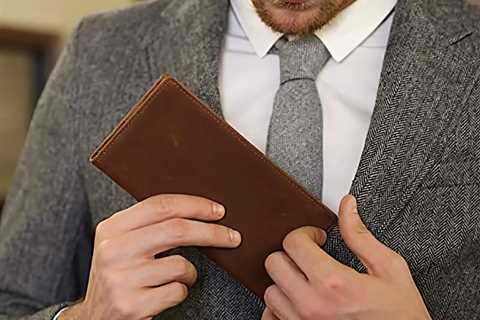 Men’s Leather Long Wallet