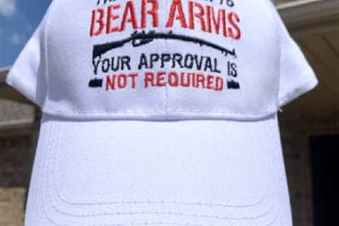 Free Right to Bear Arms 2nd Amendment White Hat - Insight Hiking