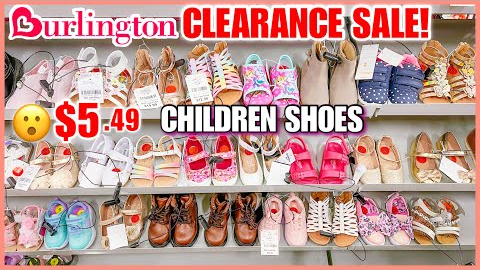 ❤️BURLINGTON CLEARANCE SALE FINDS CHILDREN DESIGNER SHOES‼️AS LOW AS $5.49😮‼️SHOP WITH ME❤︎