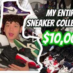 MY ENTIRE $10,000 SNEAKER COLLECTION!!+ SHOE SHOPPING VLOG🔥‼️