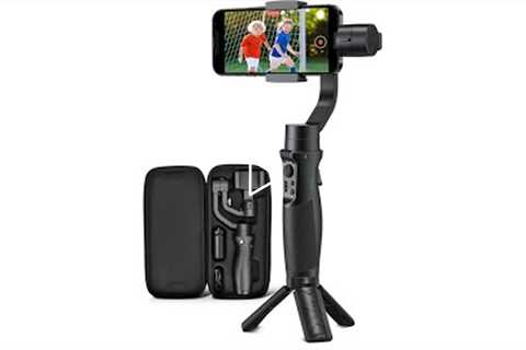 Review Gimbal Stabilizer for Smartphone, 3-Axis Phone Gimbal for Android and iPhone 13,12,11 PRO