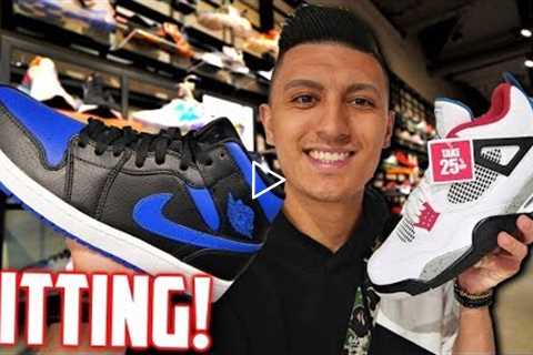 Best Sneakers SITTING at the MALL! FEBRUARY SNEAKER SHOPPING!