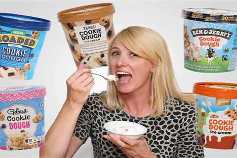 I tried supermarket own-brand cookie dough ice cream and one was better than Ben & Jerry’s