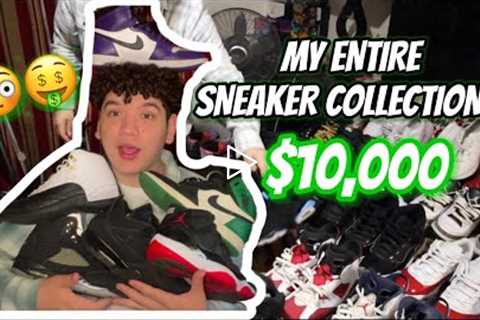 MY ENTIRE $10,000 SNEAKER COLLECTION!!+ SHOE SHOPPING VLOG🔥‼️