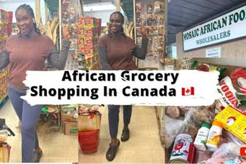 Cost of Living In Canada | African Grocery Shopping In Canada | Cost of Living In Ontairo