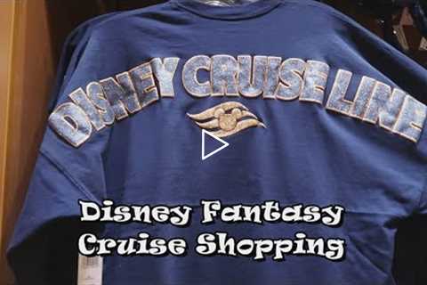 Disney Fantasy Cruise Shopping