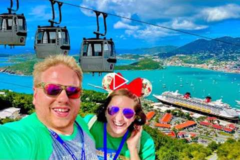 Disney Fantasy Very Merrytime Cruise! AMAZING Self Guided St. Thomas Excursion & A Night of..