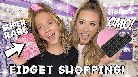 FIDGET SHOPPING AT CLAIRS FOR THE FIRST TIME! 😱🤑