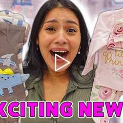 Shopping For The New Baby *EXCITING NEWS*