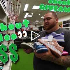 CASHING OUT A LOCAL SNEAKER STORE!!!