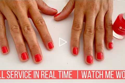 Switching from CND Shellac to Dazzle Dry Polish | Watch Me Work