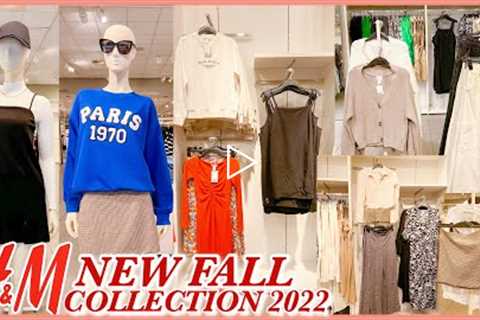 ♥︎H&M NEW FALL COLLECTION 2022 | H&M CLOTHING TOPS DRESS & BOTTOMS | H&M SHOP WITH..