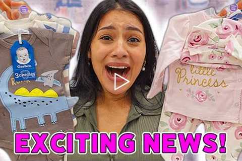 Shopping For The New Baby *EXCITING NEWS*