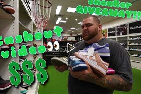 CASHING OUT A LOCAL SNEAKER STORE!!!