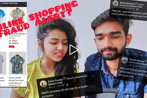 Cyber Crime / New Online Shirt Shopping Fraud / Instagram - Facebook Ads Fraud / Shopify Store Fraud