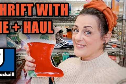 Goodwill Thrift With Me + Haul | NEW Store NEW Area!