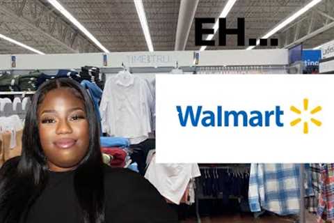 SHOPPING WHILE PLUS SIZE | WALMART FALL SHOPPING