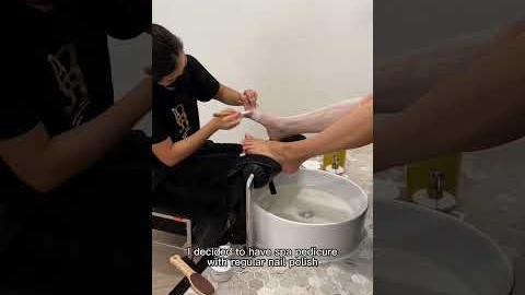 Pedicure in Malaysia 😯 I got Sanitized