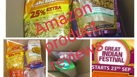 Amazon product reviews || kaju, badam , kismiss packet food buy with Amazon | please support me