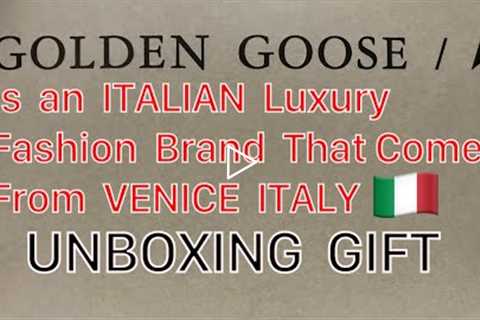 🇮🇹🎥  GOLDEN GOOSE SHOE , THE LUXURY FASHION BRAND COMES FROM VENICE ITALY VINTAGE STYLE HANDMADE