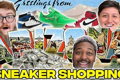 SNEAKER SHOPPING ARIZONA TAKE OVER * LV FORCES, VINTAGE, GALLERY DEPT. , & MORE *