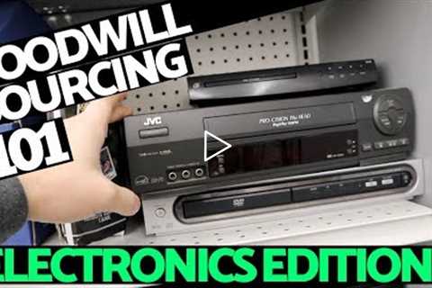 eBay For Beginners | How To Source Electronics at Goodwill!