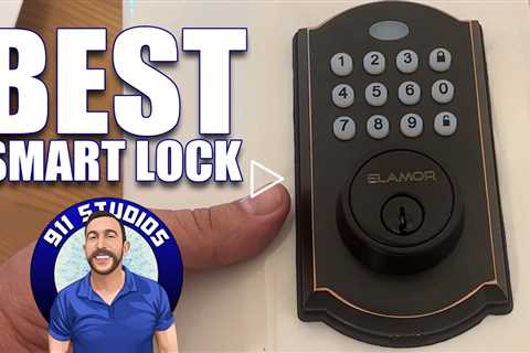 ELAMOR WiFi Smart Lock, Keyless Entry Door Lock with Remote Unlock