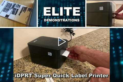 iDPRT SP320 Bluetooth Thermal Label Printer