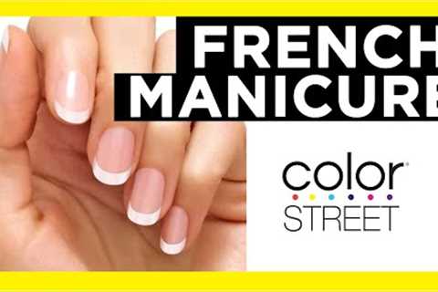 How to Apply Color Street French Manicure