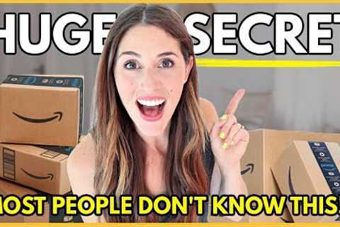 AMAZON SECRET OUTLET?! 😲 Amazon Shopping Pro Reveals Biggest Tip to Save HUNDREDS