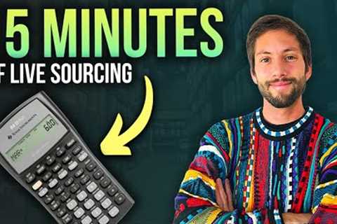 Amazon FBA Online Arbitrage LIVE Product Sourcing (15 minute challenge) eBay to Amazon