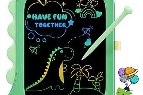 TEKFUN Toddler Toys Kids Writing Tablet – 3 4 5 6 Year Old Boys Girls Toys, Erasable LCD Writing..