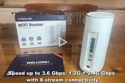 Dynalink WiFi 6 AX3600 Router (DL-WRX36)