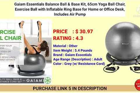 Top 10 Best Exercise Ball Chairs of 2021 | Price & Reviews