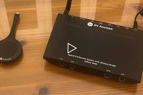 AV Access eShare W50 Wireless Presentation System and eShare D10 Dongle