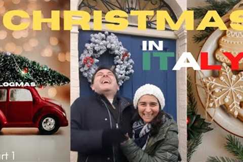 Christmas in Italy. Our First CHRISTMAS in Italy. Christmas Gifts. Vlogmas. Winter Wonderland