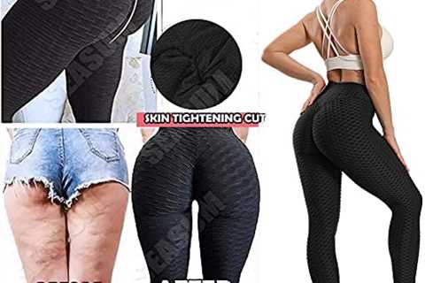 SEASUM Women’s High Waist Yoga Pants Tummy Control Slimming Booty Leggings Workout Running Butt..