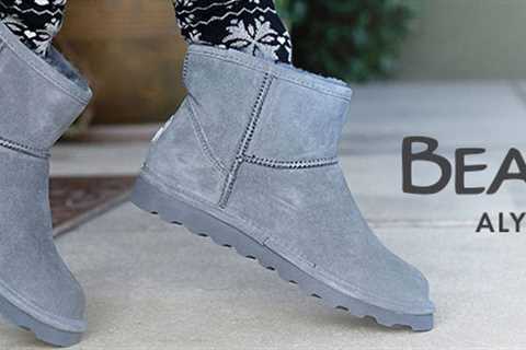 BEARPAW Women’s Alyssa Multiple Colors | Women’s Ankle Boot | Women’s Slip On Boot | Comfortable..