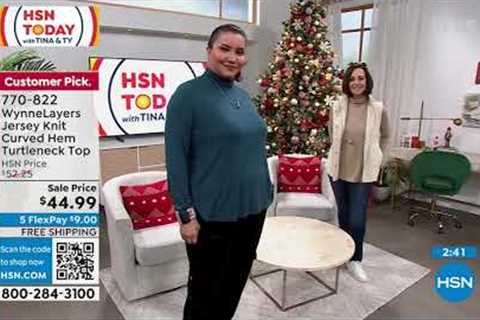 HSN | HSN Today with Tina & Ty 12.12.2022 - 08 AM