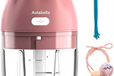 Aolabella Electric Mini Garlic Chopper , mini food blender,mini chooper，portable food processor and ..