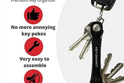 KeySmart Flex – Compact Key Holder and Keychain Organizer